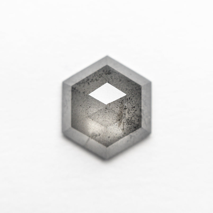 The 2.36ct 9.42x8.19x3.95mm Hexagon Rosecut 22336-04 by East London jeweller Rachel Boston | Discover our collections of unique and timeless engagement rings, wedding rings, and modern fine jewellery. - Rachel Boston Jewellery