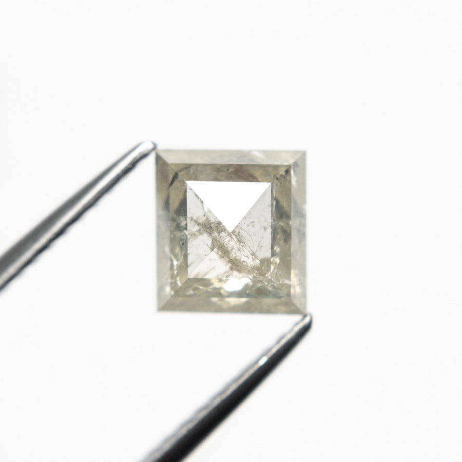 The 1.47ct 6.72x6.17x3.23mm Rectangle Rosecut 22339-12 by East London jeweller Rachel Boston | Discover our collections of unique and timeless engagement rings, wedding rings, and modern fine jewellery. - Rachel Boston Jewellery