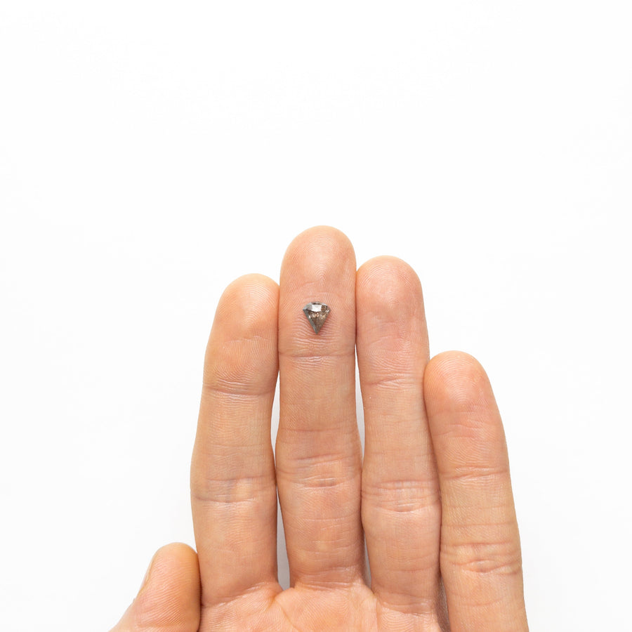 The 0.92ct 7.30x6.14x3.12mm Fan Rosecut 22339-20 by East London jeweller Rachel Boston | Discover our collections of unique and timeless engagement rings, wedding rings, and modern fine jewellery. - Rachel Boston Jewellery