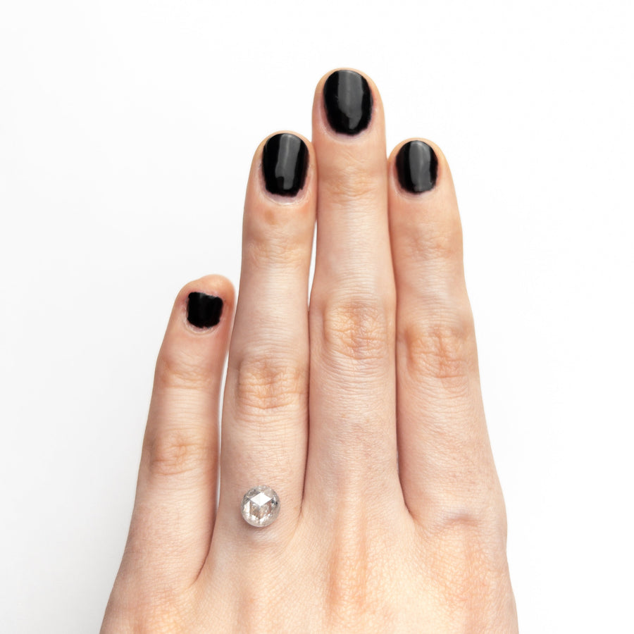 The 1.13ct 6.52x6.43x3.23mm Round Rosecut 22345-14 by East London jeweller Rachel Boston | Discover our collections of unique and timeless engagement rings, wedding rings, and modern fine jewellery. - Rachel Boston Jewellery