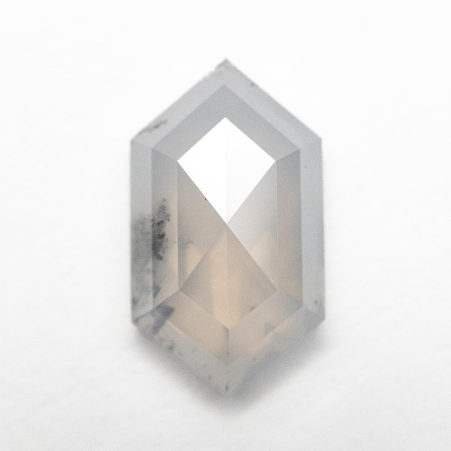 The 3.17ct 12.35x7.09x4.12mm Hexagon Rosecut 22367-01 by East London jeweller Rachel Boston | Discover our collections of unique and timeless engagement rings, wedding rings, and modern fine jewellery. - Rachel Boston Jewellery