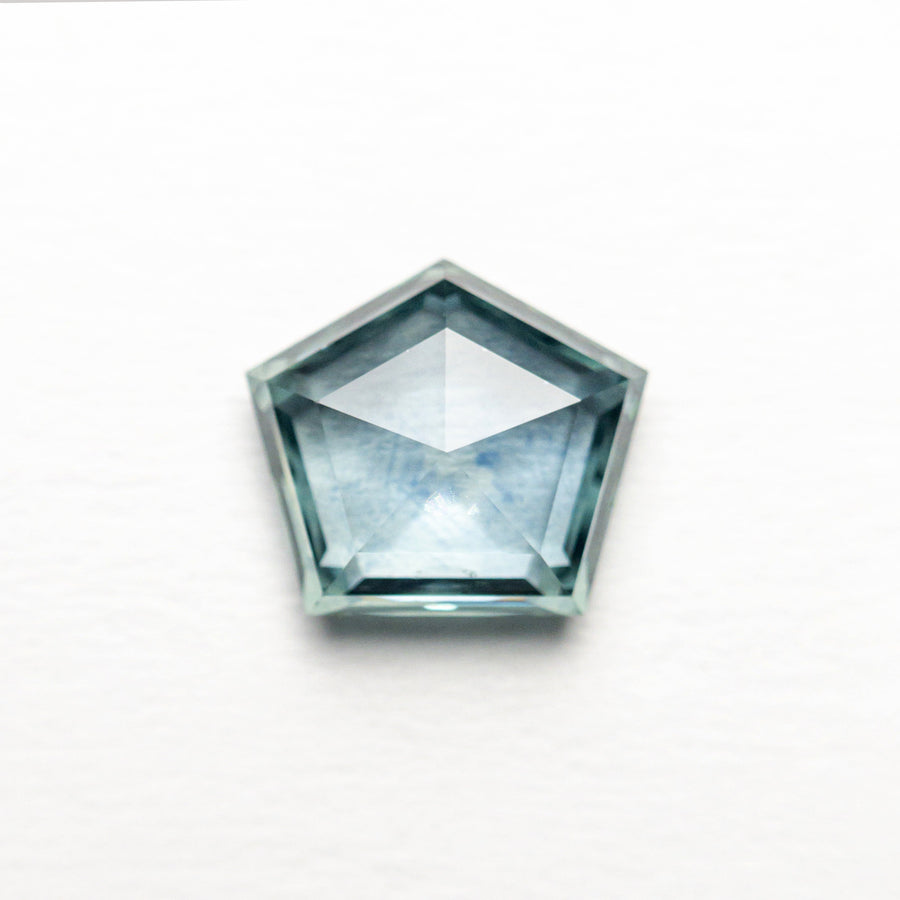The 1.29ct 7.37x6.51x2.81mm Pentagon Double Cut Sapphire 22434-57 by East London jeweller Rachel Boston | Discover our collections of unique and timeless engagement rings, wedding rings, and modern fine jewellery. - Rachel Boston Jewellery