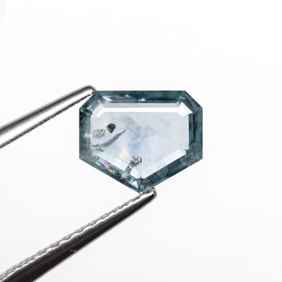 The 1.23ct 7.34x6.15x2.28mm Shield Rosecut Sapphire 22434-62 by East London jeweller Rachel Boston | Discover our collections of unique and timeless engagement rings, wedding rings, and modern fine jewellery. - Rachel Boston Jewellery
