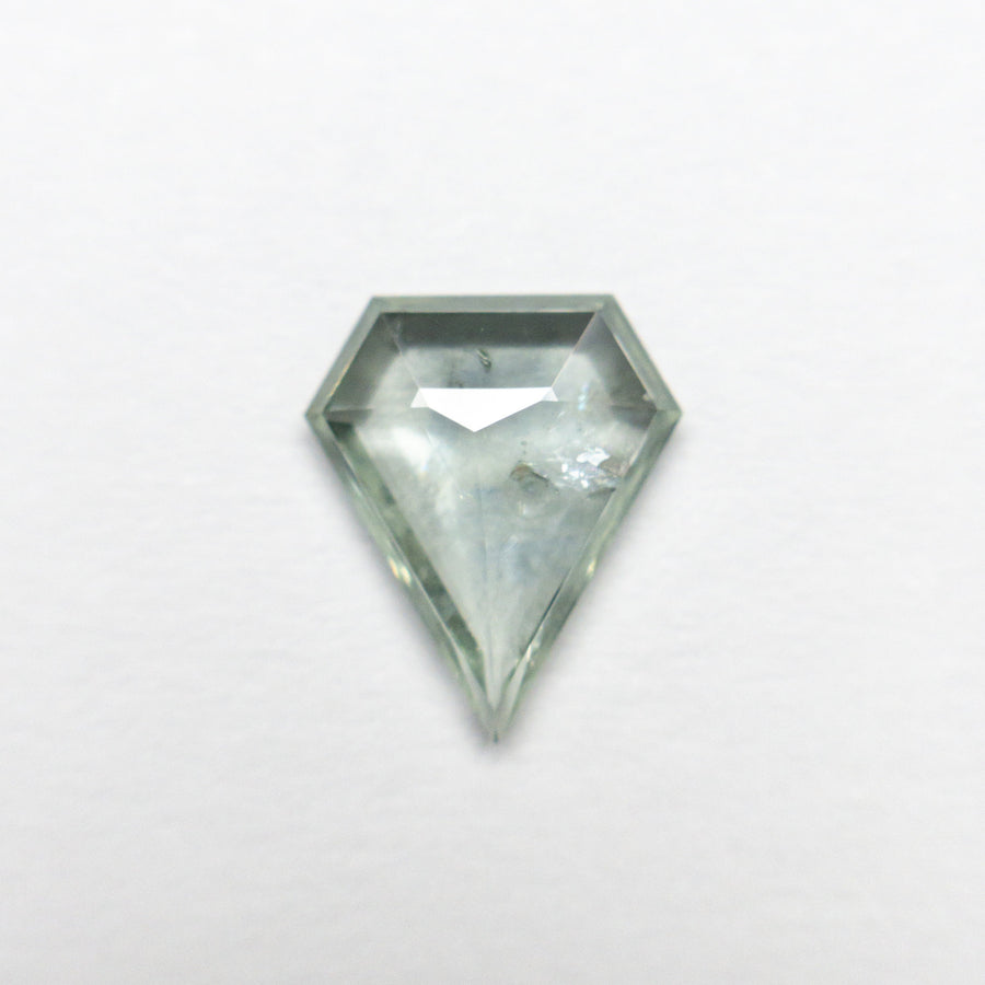 The 1.06ct 8.67x7.33x2.14mm Shield Rosecut Sapphire 22434-92 by East London jeweller Rachel Boston | Discover our collections of unique and timeless engagement rings, wedding rings, and modern fine jewellery. - Rachel Boston Jewellery