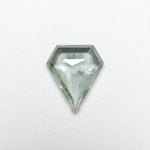 1.06ct 8.67x7.33x2.14mm Shield Rosecut Sapphire 22434-92