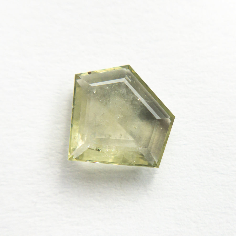 The 1.77ct 9.71x8.57x2.54mm Shield Double Cut Sapphire 22434-97 by East London jeweller Rachel Boston | Discover our collections of unique and timeless engagement rings, wedding rings, and modern fine jewellery. - Rachel Boston Jewellery