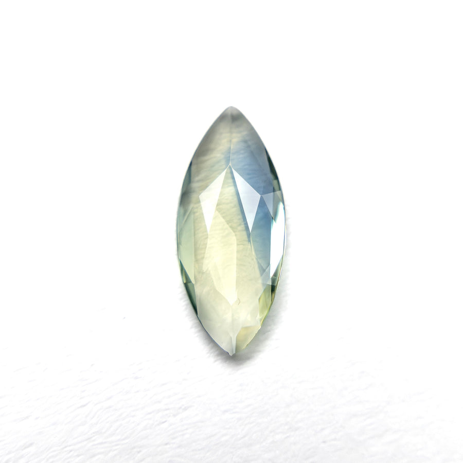 The 0.41ct 9.27x3.94x1.30mm Marquise Rosecut Sapphire 22436-04 by East London jeweller Rachel Boston | Discover our collections of unique and timeless engagement rings, wedding rings, and modern fine jewellery. - Rachel Boston Jewellery