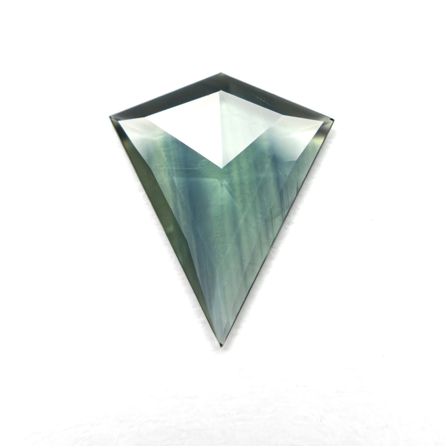 The 0.77ct 10.51x8.62x1.30mm Kite Rosecut Sapphire 22436-09 by East London jeweller Rachel Boston | Discover our collections of unique and timeless engagement rings, wedding rings, and modern fine jewellery. - Rachel Boston Jewellery