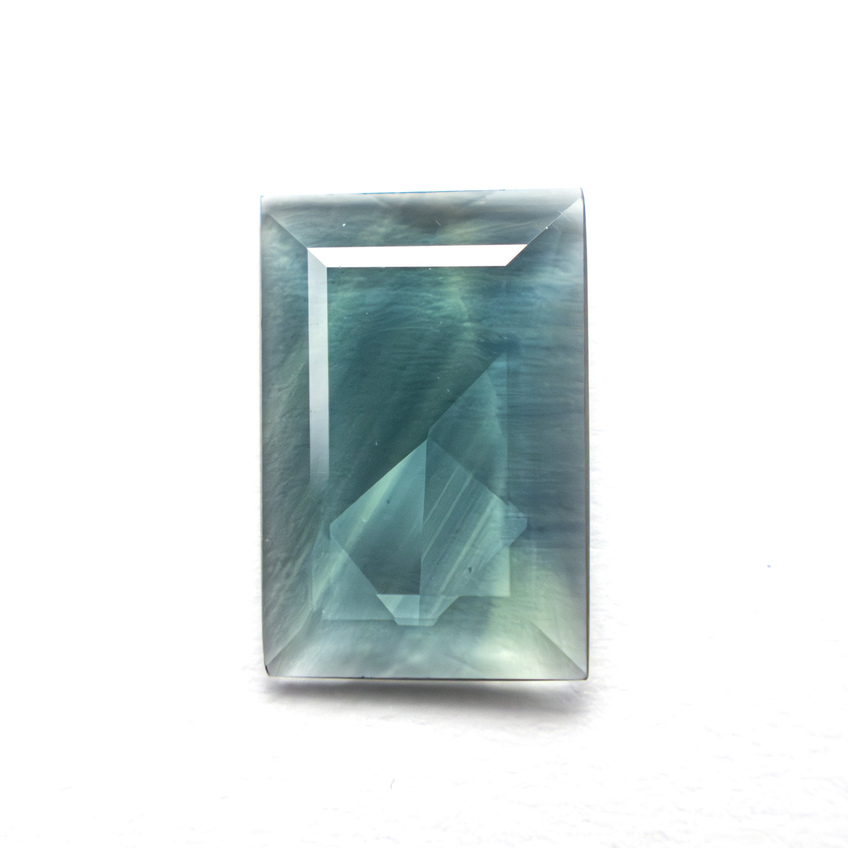 The 1.27ct 10.17x6.79x1.39mm Rectangle Rosecut Sapphire 22436-11 by East London jeweller Rachel Boston | Discover our collections of unique and timeless engagement rings, wedding rings, and modern fine jewellery.