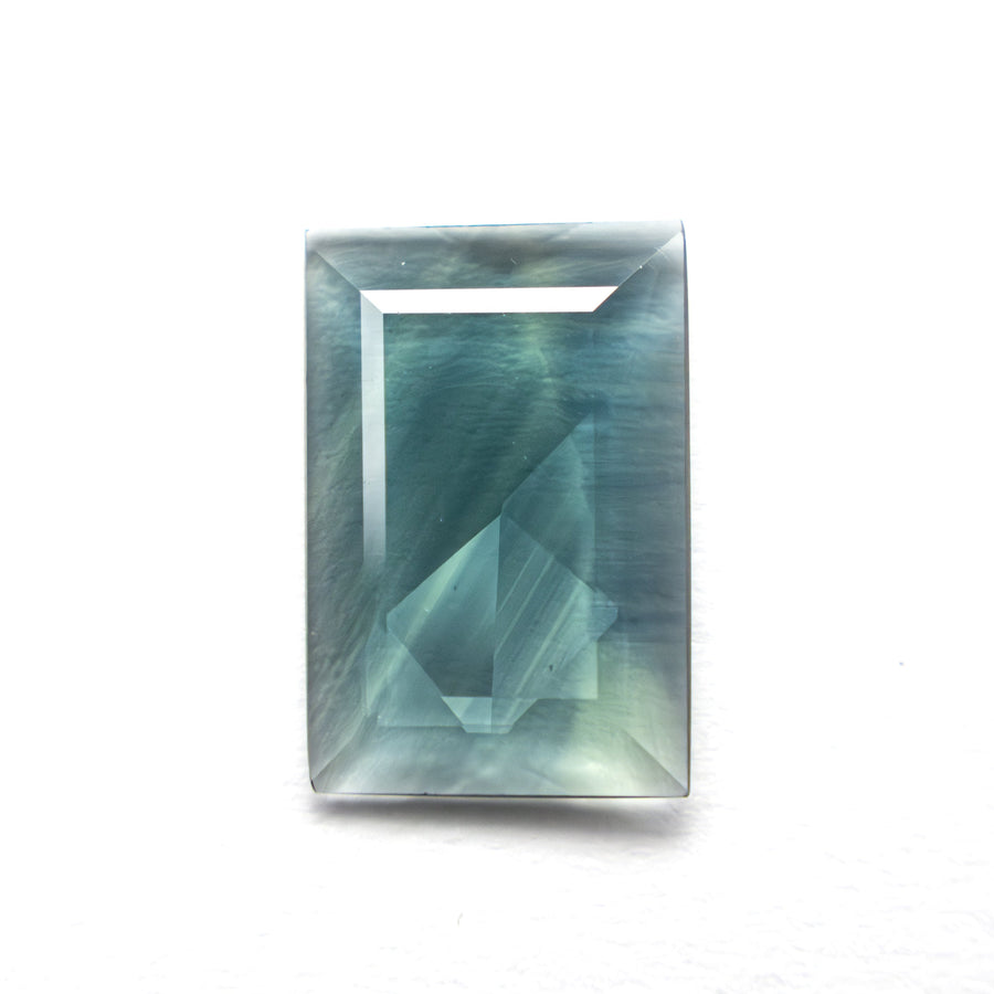 The 1.27ct 10.17x6.79x1.39mm Rectangle Rosecut Sapphire 22436-11 by East London jeweller Rachel Boston | Discover our collections of unique and timeless engagement rings, wedding rings, and modern fine jewellery. - Rachel Boston Jewellery