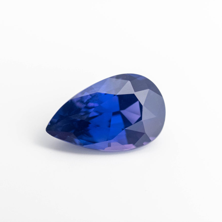 The 1.44ct 8.93x5.54x4.09mm Pear Brilliant Sapphire 22593-01 by East London jeweller Rachel Boston | Discover our collections of unique and timeless engagement rings, wedding rings, and modern fine jewellery. - Rachel Boston Jewellery