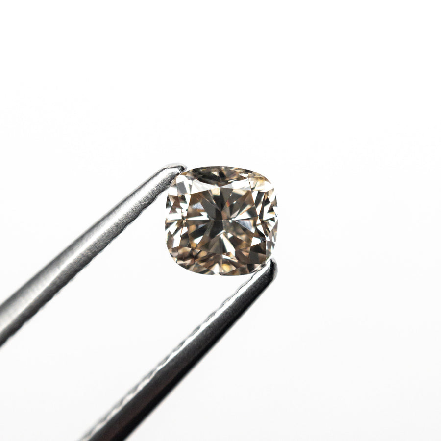 The 0.46ct 4.53x4.38x3.06mm SI1 C3 Cushion Brilliant 22752-15 by East London jeweller Rachel Boston | Discover our collections of unique and timeless engagement rings, wedding rings, and modern fine jewellery. - Rachel Boston Jewellery