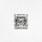 0.84ct 5.39x5.39x3.12mm GIA H VS2 Carré Step Cut 23034-01