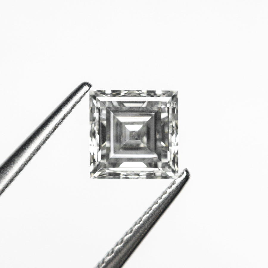 0.84ct 5.39x5.39x3.12mm GIA H VS2 Carré Step Cut 23034-01 - Rachel Boston Jewellery