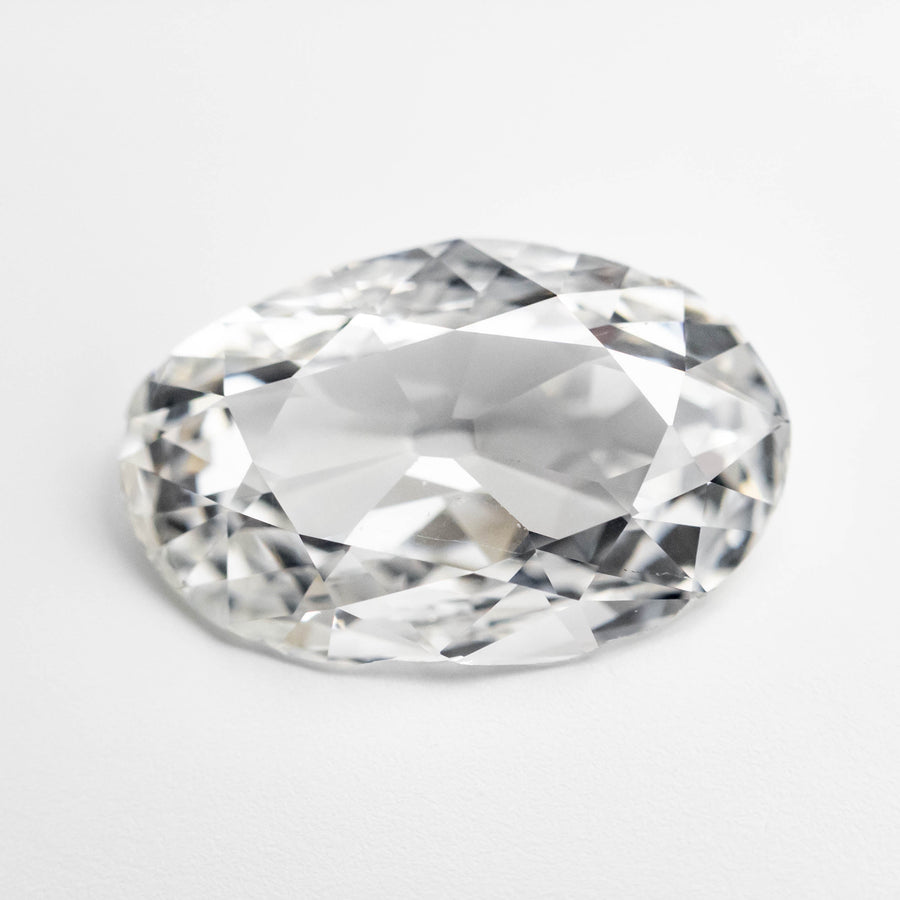 The 1.53ct 11.05x7.11x2.59mm GIA SI1 F Antique Oval Brilliant 23109-01 by East London jeweller Rachel Boston | Discover our collections of unique and timeless engagement rings, wedding rings, and modern fine jewellery. - Rachel Boston Jewellery