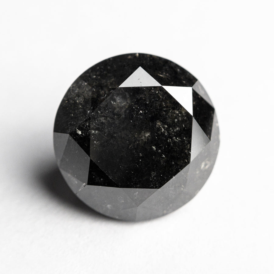 The 5.26ct 10.49x10.48x7.09mm Round Brilliant 23193-01 by East London jeweller Rachel Boston | Discover our collections of unique and timeless engagement rings, wedding rings, and modern fine jewellery. - Rachel Boston Jewellery