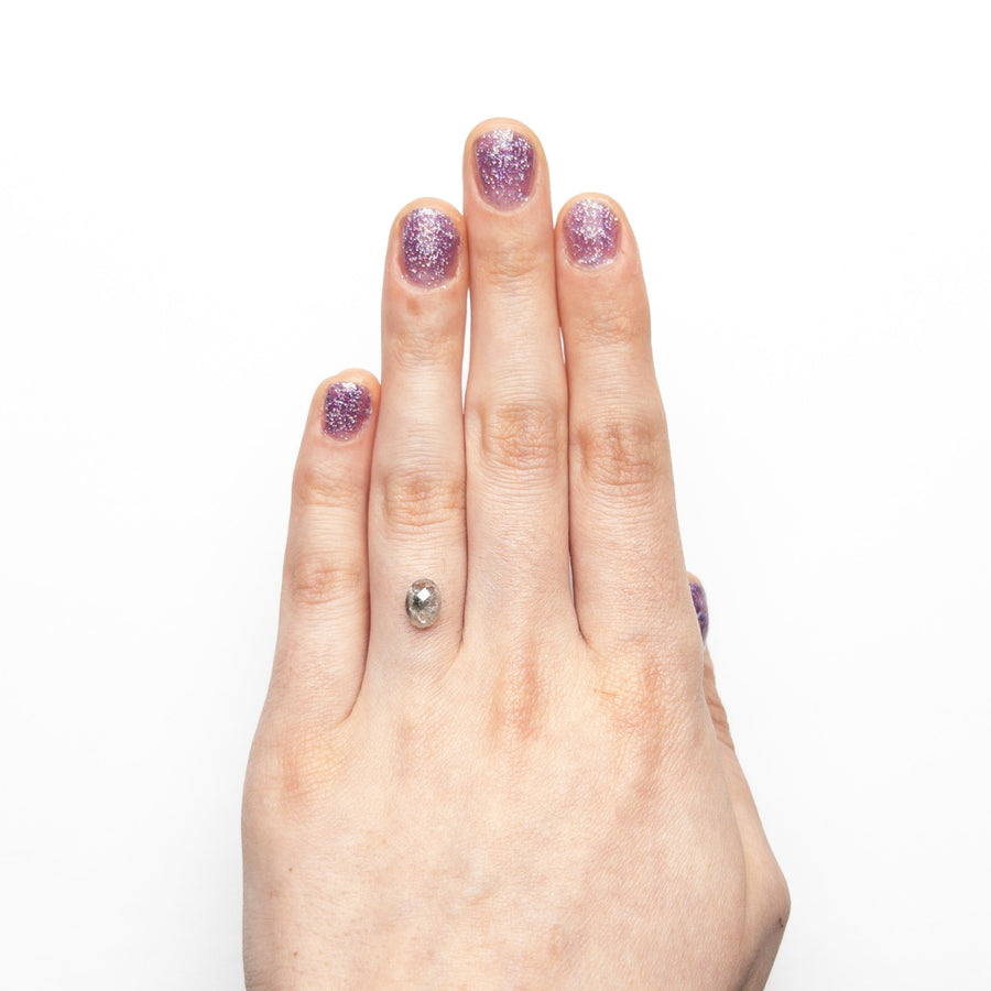 The 1.22ct 7.47x5.40x3.46mm Oval Double Cut 🇨🇦 23249-01 by East London jeweller Rachel Boston | Discover our collections of unique and timeless engagement rings, wedding rings, and modern fine jewellery. - Rachel Boston Jewellery