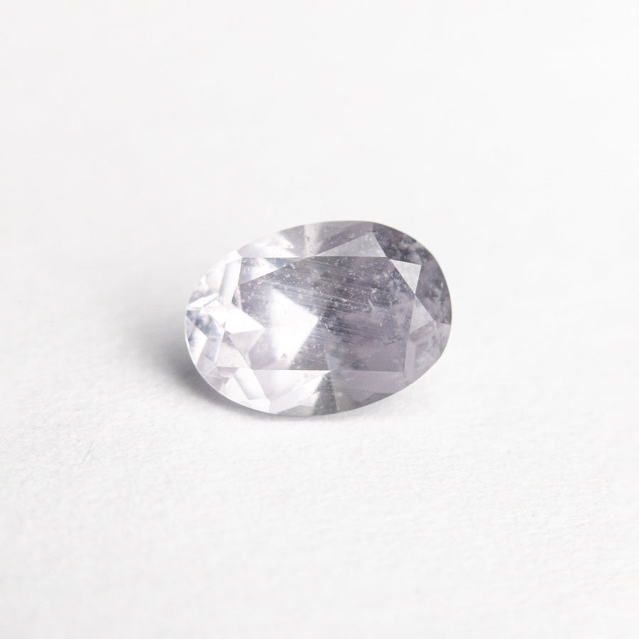 The 1.10ct 7.04x5.03x3.83mm Oval Brilliant Sapphire 23384-01 by East London jeweller Rachel Boston | Discover our collections of unique and timeless engagement rings, wedding rings, and modern fine jewellery. - Rachel Boston Jewellery