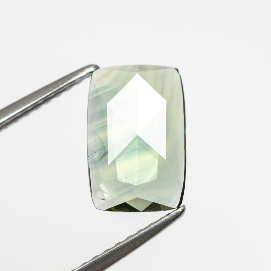 The 1.50ct 10.33x6.87x1.80mm Cushion Rosecut Sapphire 23433-06 by East London jeweller Rachel Boston | Discover our collections of unique and timeless engagement rings, wedding rings, and modern fine jewellery. - Rachel Boston Jewellery