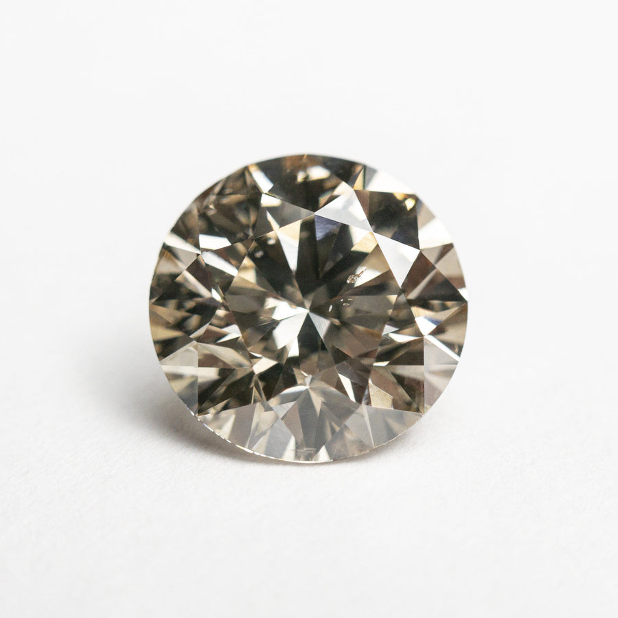 2.46ct 8.67x8.65x5.43mm SI1 C3 Round Brilliant 23634-01 - Rachel Boston Jewellery