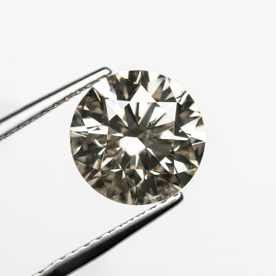 2.46ct 8.67x8.65x5.43mm SI1 C3 Round Brilliant 23634-01 - Rachel Boston Jewellery