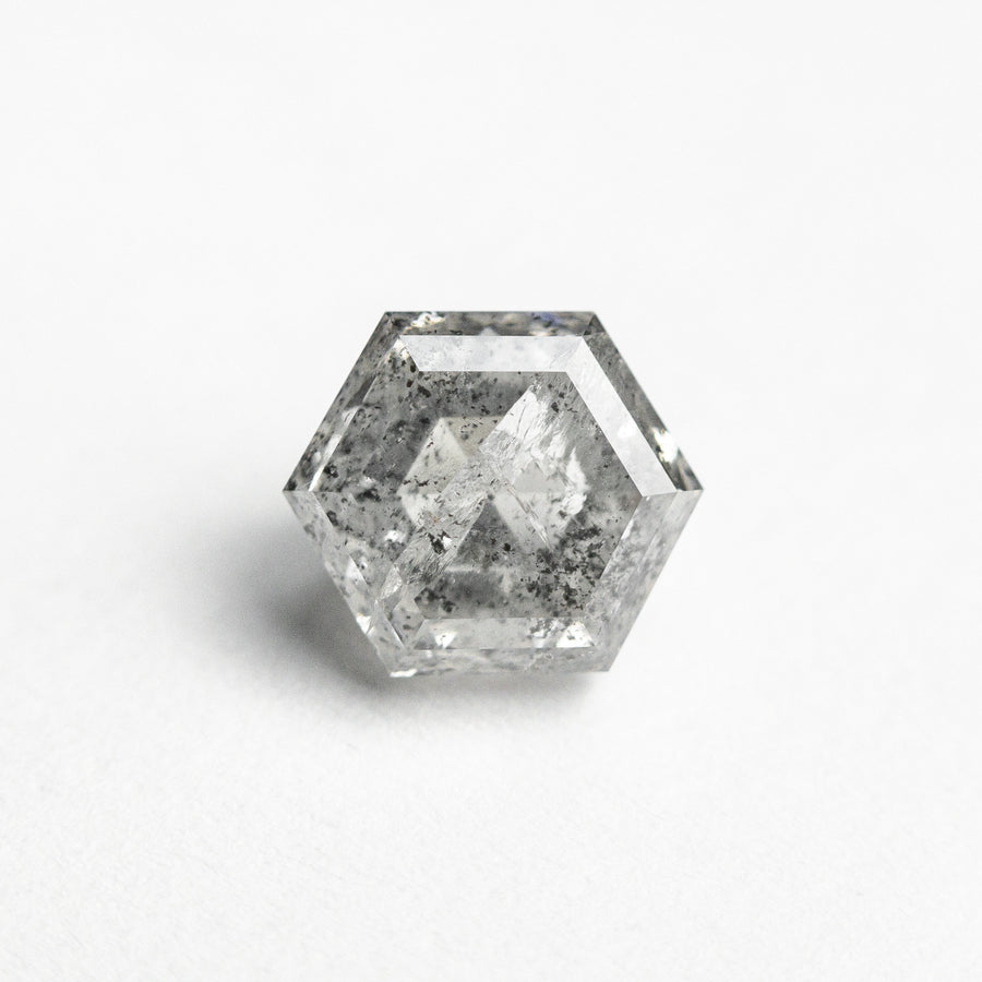 The 1.62ct 7.05x6.10x4.46mm Hexagon Step Cut 🇨🇦 23969-01 by East London jeweller Rachel Boston | Discover our collections of unique and timeless engagement rings, wedding rings, and modern fine jewellery. - Rachel Boston Jewellery