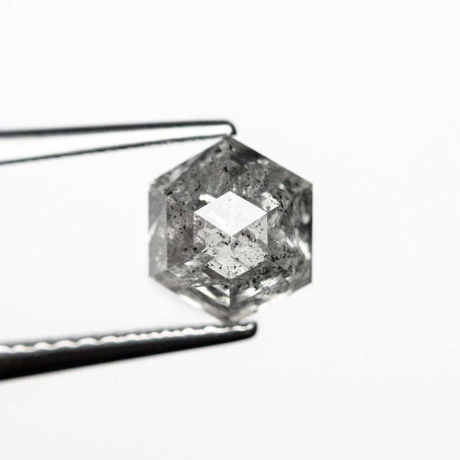 The 1.62ct 7.05x6.10x4.46mm Hexagon Step Cut 🇨🇦 23969-01 by East London jeweller Rachel Boston | Discover our collections of unique and timeless engagement rings, wedding rings, and modern fine jewellery. - Rachel Boston Jewellery