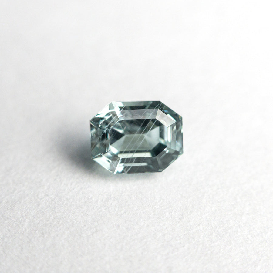 The 0.93ct 5.50x4.29x3.85mm Cut Corner Rectangle Step Cut Sapphire 23705-07 by East London jeweller Rachel Boston | Discover our collections of unique and timeless engagement rings, wedding rings, and modern fine jewellery. - Rachel Boston Jewellery