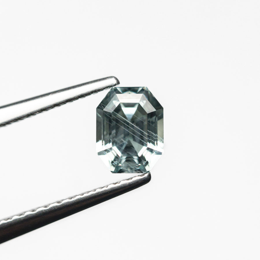 The 0.93ct 5.50x4.29x3.85mm Cut Corner Rectangle Step Cut Sapphire 23705-07 by East London jeweller Rachel Boston | Discover our collections of unique and timeless engagement rings, wedding rings, and modern fine jewellery. - Rachel Boston Jewellery