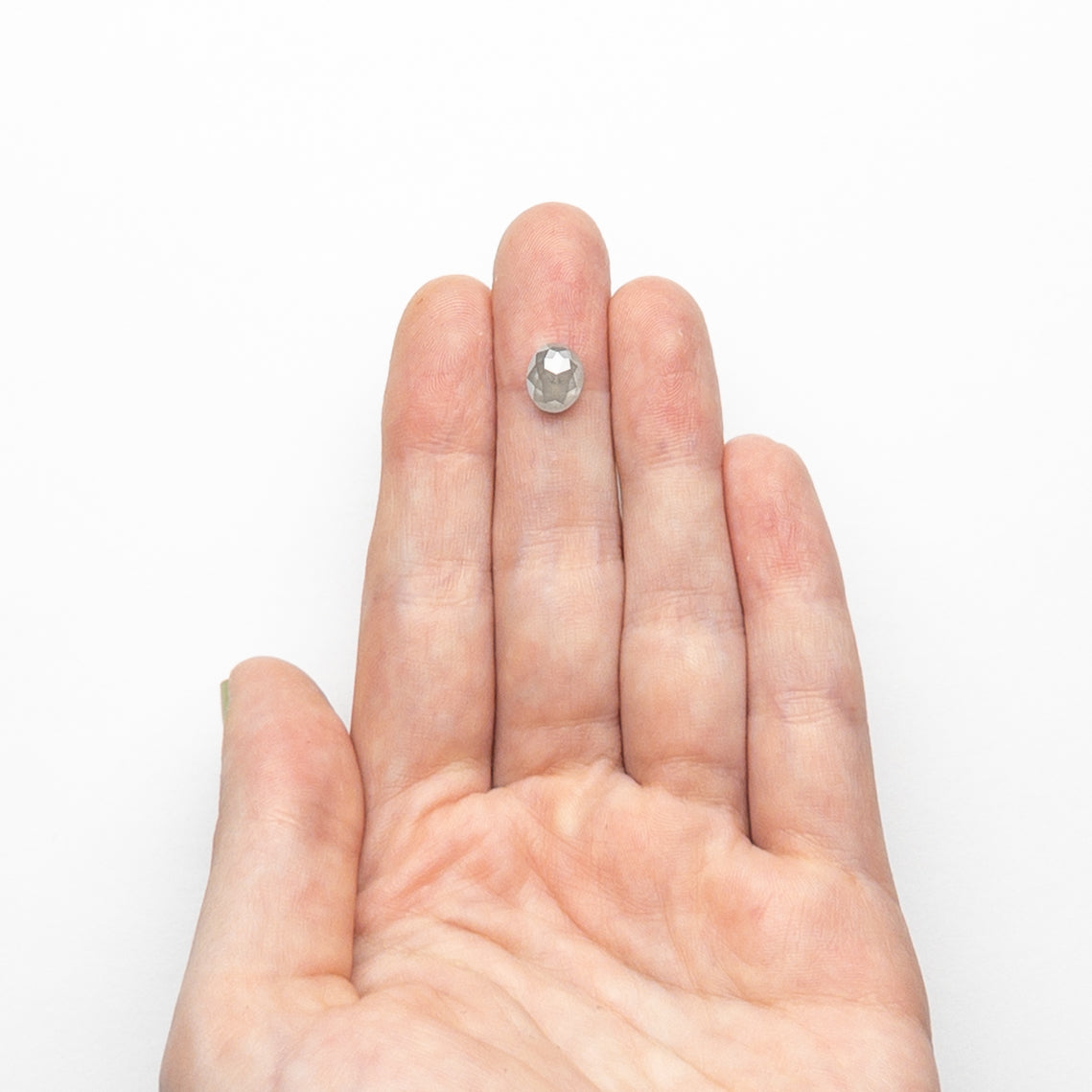 The 2.49ct 8.35x6.85x4.59mm Oval Double Cut 23840-21 by East London jeweller Rachel Boston | Discover our collections of unique and timeless engagement rings, wedding rings, and modern fine jewellery.