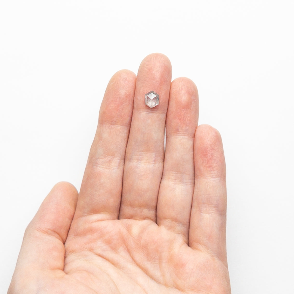 The 1.20ct 7.20x5.78x3.31mm Hexagon Double Cut 23840-30 by East London jeweller Rachel Boston | Discover our collections of unique and timeless engagement rings, wedding rings, and modern fine jewellery.