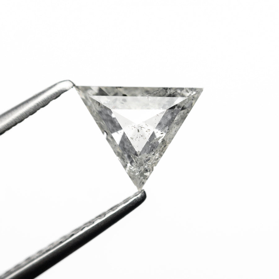 The 1.09ct 6.79x7.69x3.55mm Triangle Step Cut 23840-37 by East London jeweller Rachel Boston | Discover our collections of unique and timeless engagement rings, wedding rings, and modern fine jewellery. - Rachel Boston Jewellery