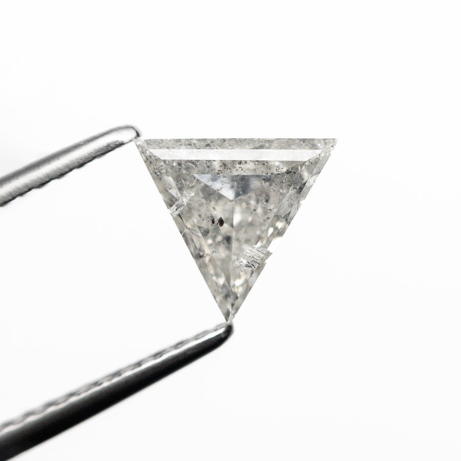 The 1.09ct 6.79x7.69x3.55mm Triangle Step Cut 23840-37 by East London jeweller Rachel Boston | Discover our collections of unique and timeless engagement rings, wedding rings, and modern fine jewellery. - Rachel Boston Jewellery