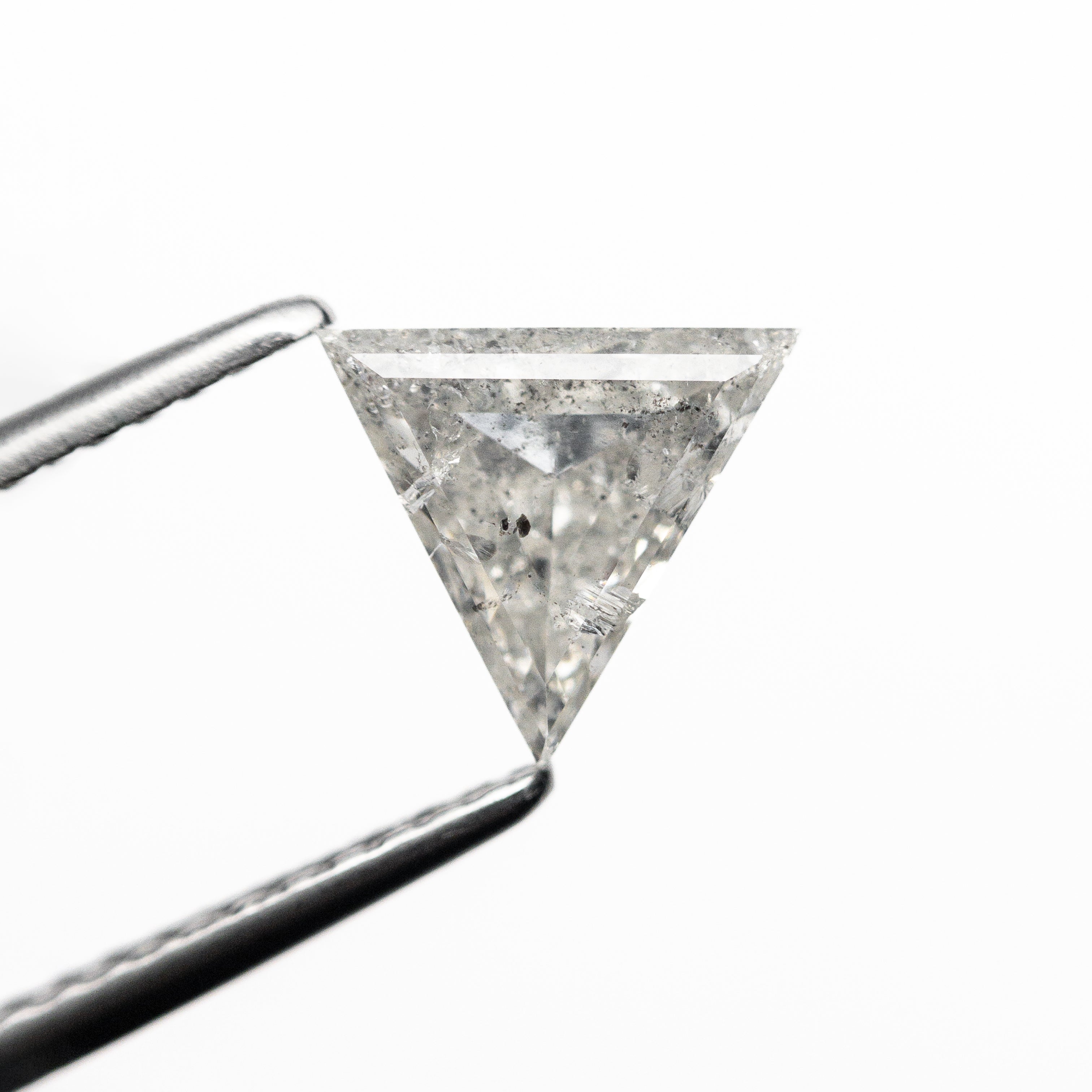 The 1.09ct 6.79x7.69x3.55mm Triangle Step Cut 23840-37 by East London jeweller Rachel Boston | Discover our collections of unique and timeless engagement rings, wedding rings, and modern fine jewellery.