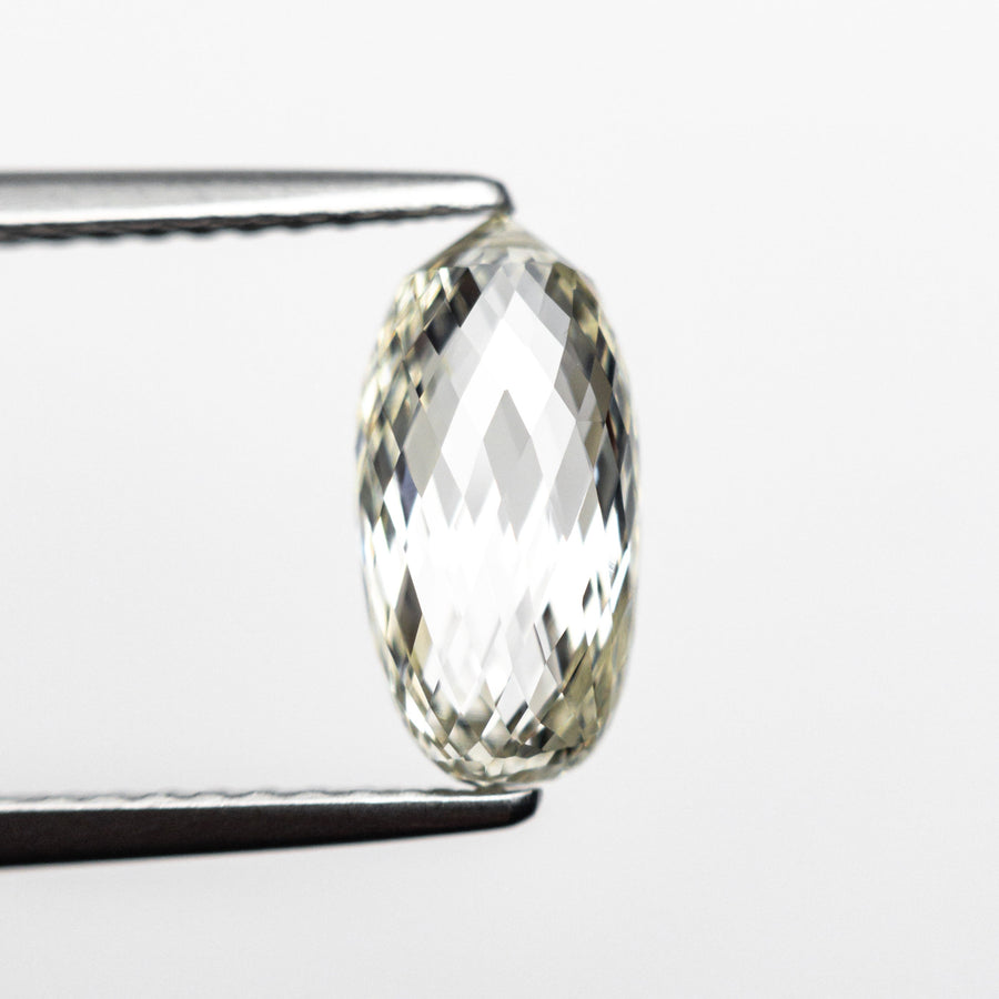 2.03ct 10.04x4.88x4.35mm VVS O-P Briolette Cut 23898-01 - Rachel Boston Jewellery