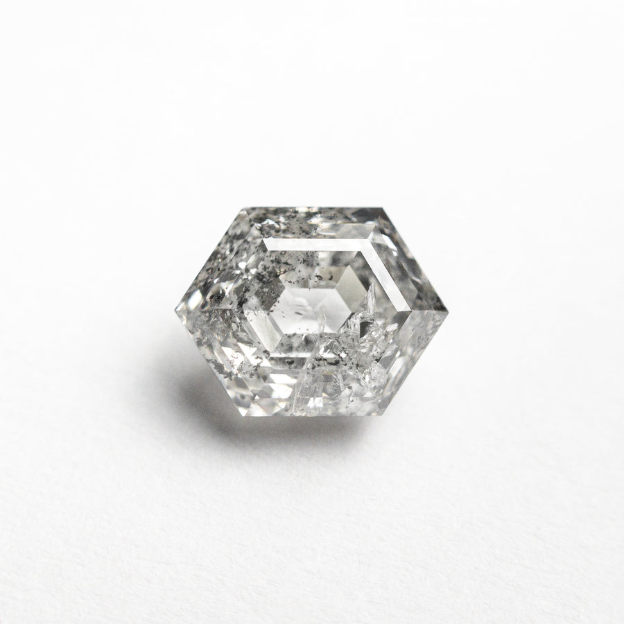 The 1.38ct 7.31x5.59x3.97mm Hexagon Step Cut 🇨🇦 23979-01 by East London jeweller Rachel Boston | Discover our collections of unique and timeless engagement rings, wedding rings, and modern fine jewellery. - Rachel Boston Jewellery