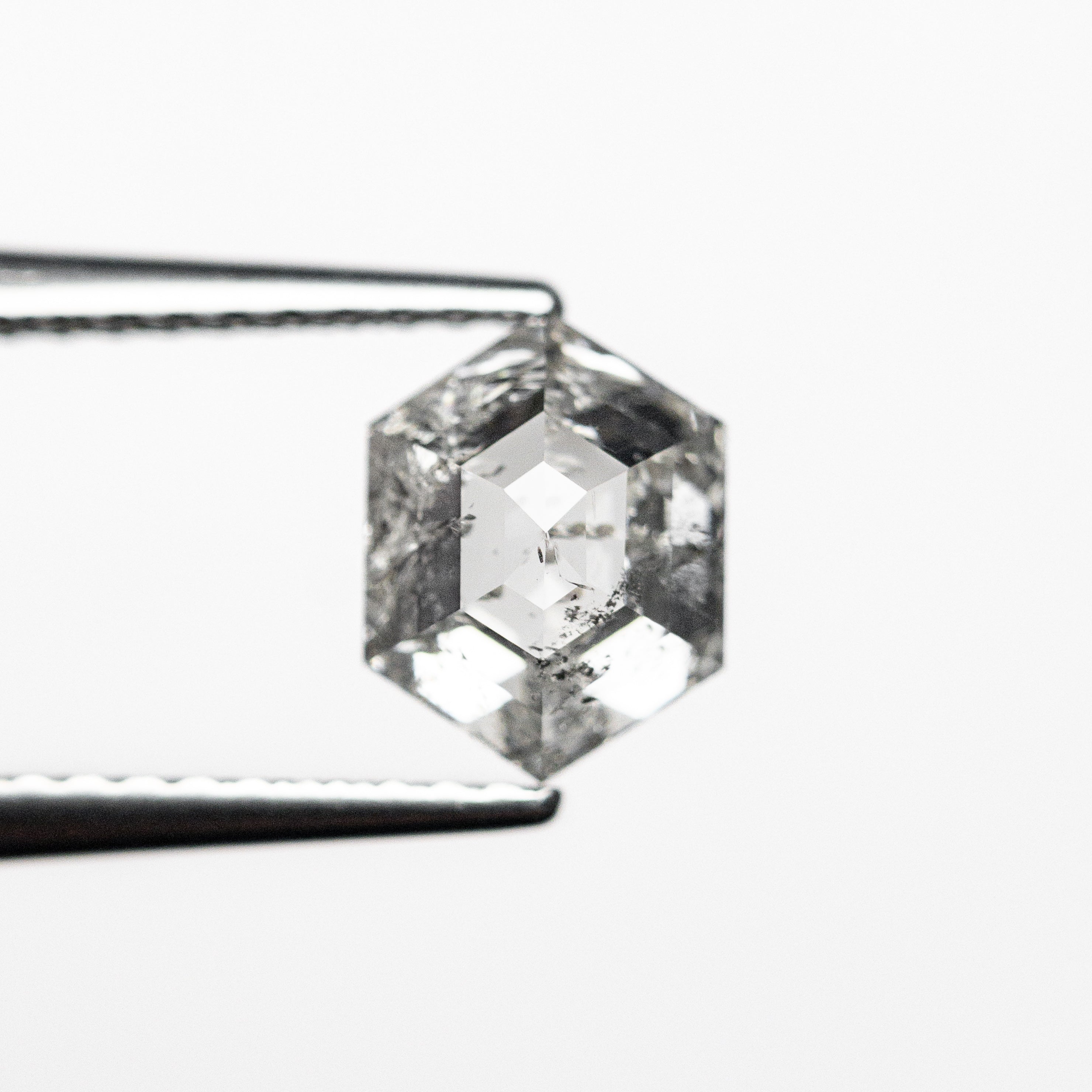The 1.38ct 7.31x5.59x3.97mm Hexagon Step Cut 🇨🇦 23979-01 by East London jeweller Rachel Boston | Discover our collections of unique and timeless engagement rings, wedding rings, and modern fine jewellery.