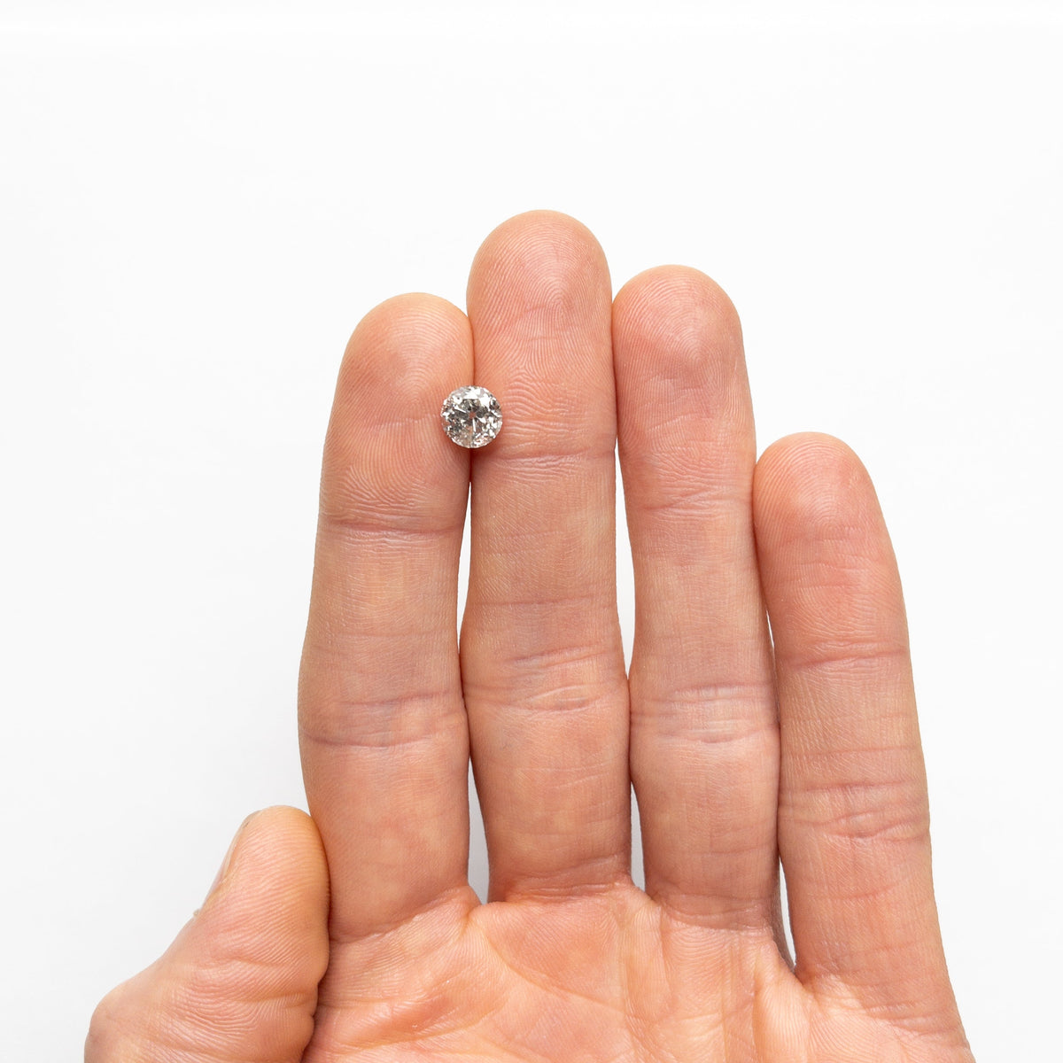 The 1.49ct 6.83x6.80x4.62mm Modern Antique Old European Cut 🇨🇦 23985-01 by East London jeweller Rachel Boston | Discover our collections of unique and timeless engagement rings, wedding rings, and modern fine jewellery.