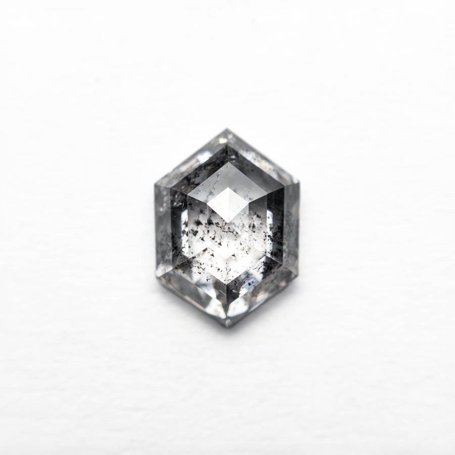The 0.92ct 7.28x5.34x2.87mm Hexagon Step Cut 🇨🇦 24028-01 by East London jeweller Rachel Boston | Discover our collections of unique and timeless engagement rings, wedding rings, and modern fine jewellery. - Rachel Boston Jewellery