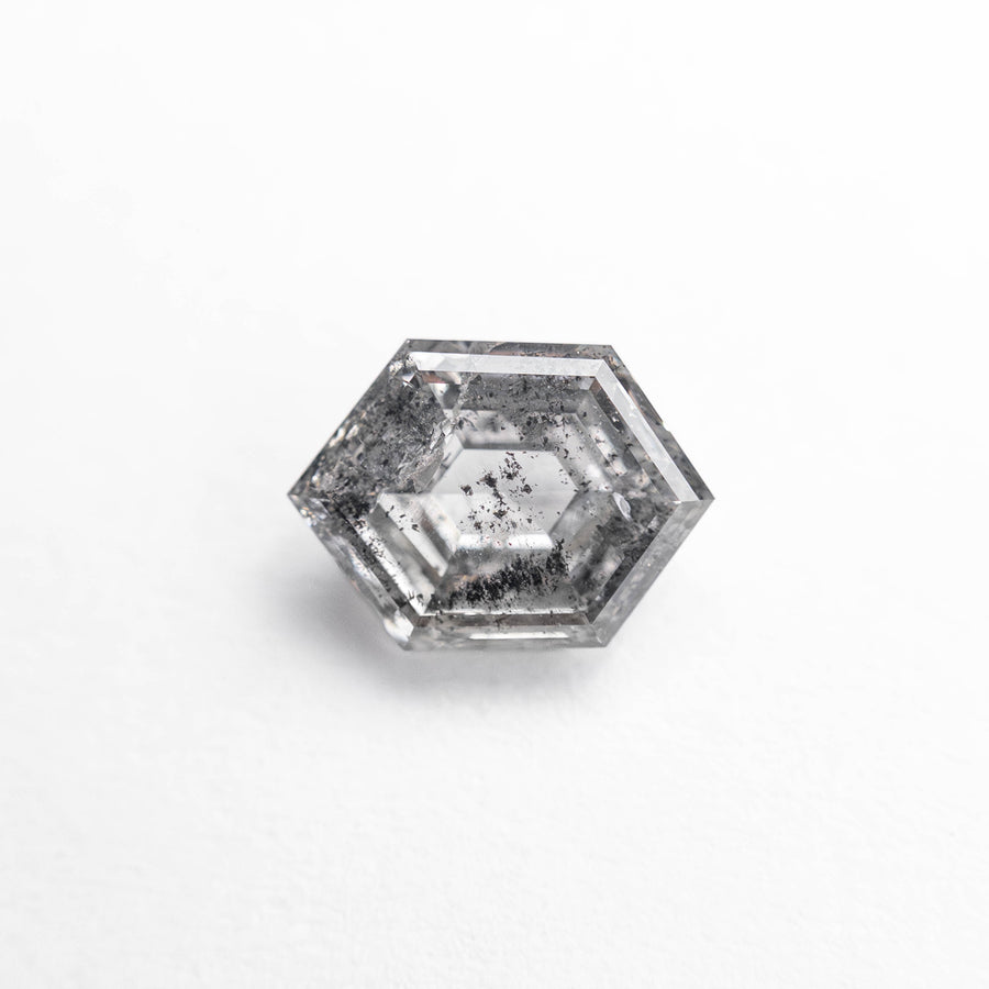 The 0.92ct 7.28x5.34x2.87mm Hexagon Step Cut 🇨🇦 24028-01 by East London jeweller Rachel Boston | Discover our collections of unique and timeless engagement rings, wedding rings, and modern fine jewellery. - Rachel Boston Jewellery