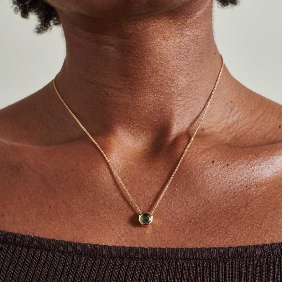 The X - Lange Necklace- 1.03ct by East London jeweller Rachel Boston | Discover our collections of unique and timeless engagement rings, wedding rings, and modern fine jewellery. - Rachel Boston Jewellery