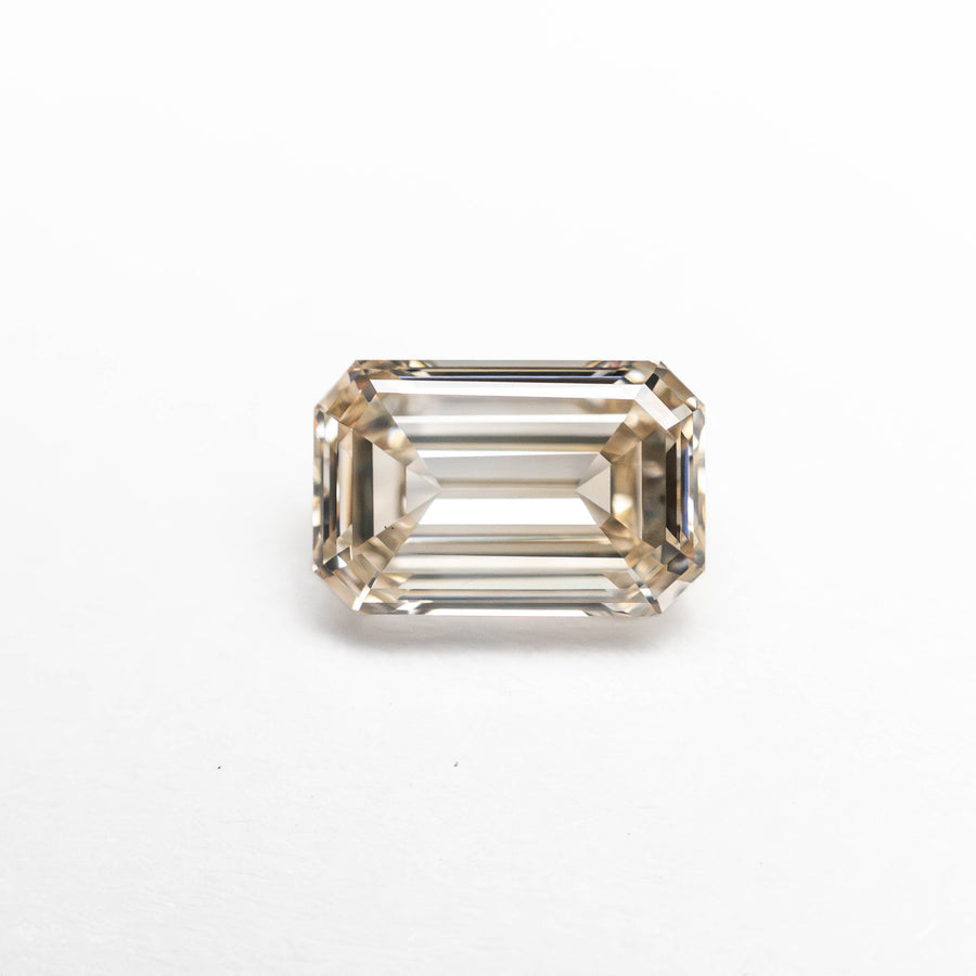 The 0.76ct 6.53x4.26x2.63mm VS2 C3 Cut Corner Rectangle Step Cut 24193-02 by East London jeweller Rachel Boston | Discover our collections of unique and timeless engagement rings, wedding rings, and modern fine jewellery. - Rachel Boston Jewellery