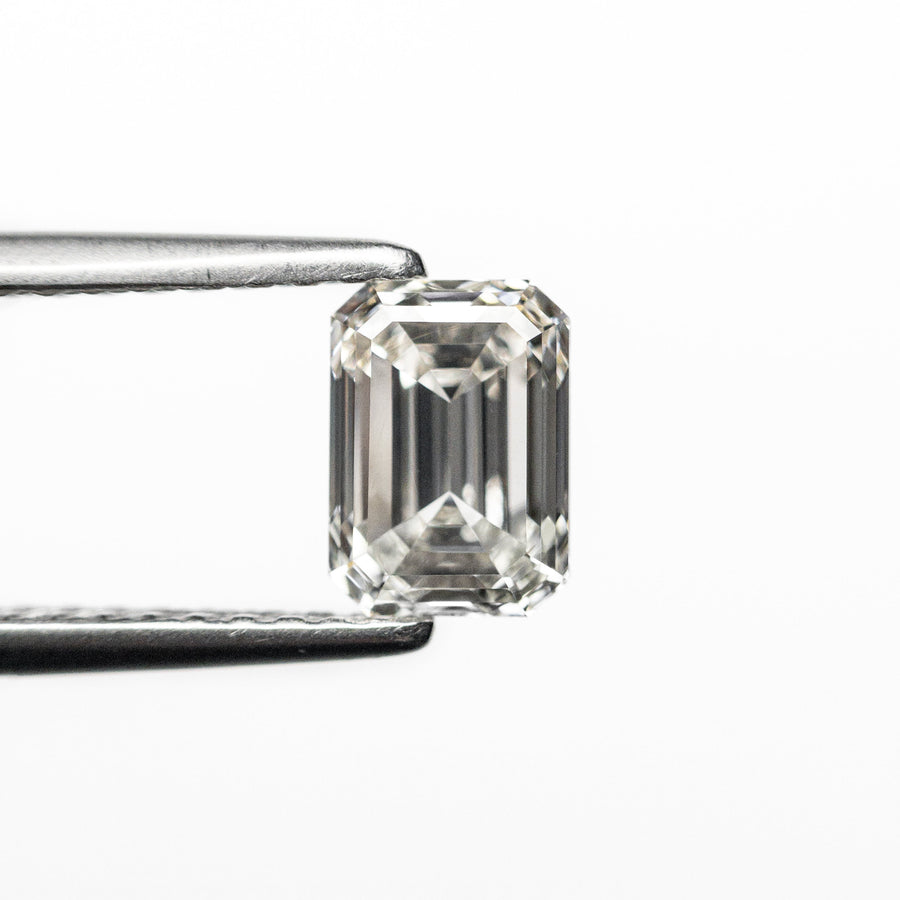 The 0.90ct 6.18x4.44x3.08mm VS1 C1 Cut Corner Rectangle Step Cut 24194-01 by East London jeweller Rachel Boston | Discover our collections of unique and timeless engagement rings, wedding rings, and modern fine jewellery. - Rachel Boston Jewellery