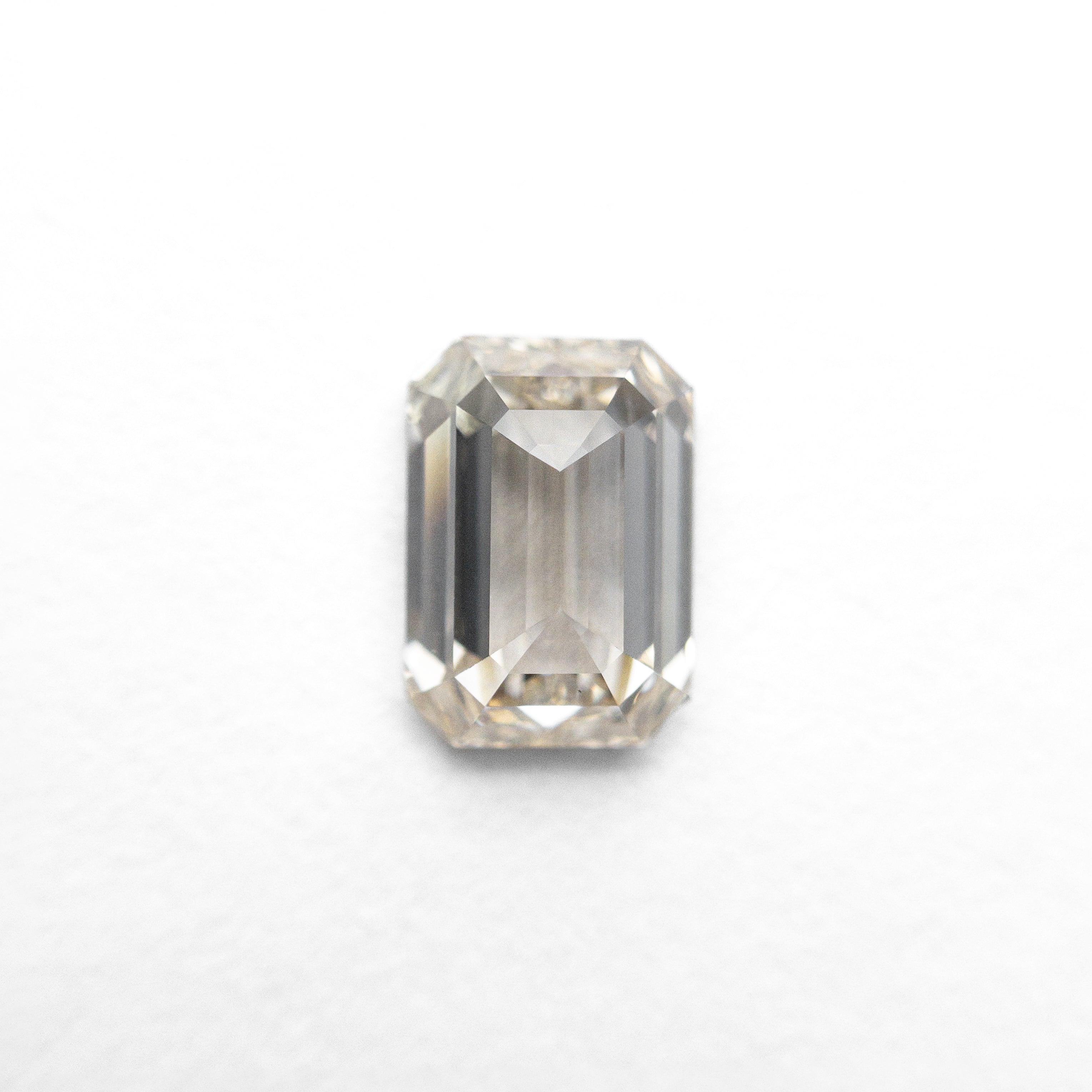 The 0.91ct 6.33x4.40x3.14mm VS2 C1 Cut Corner Rectangle Step Cut 24194-02 by East London jeweller Rachel Boston | Discover our collections of unique and timeless engagement rings, wedding rings, and modern fine jewellery.
