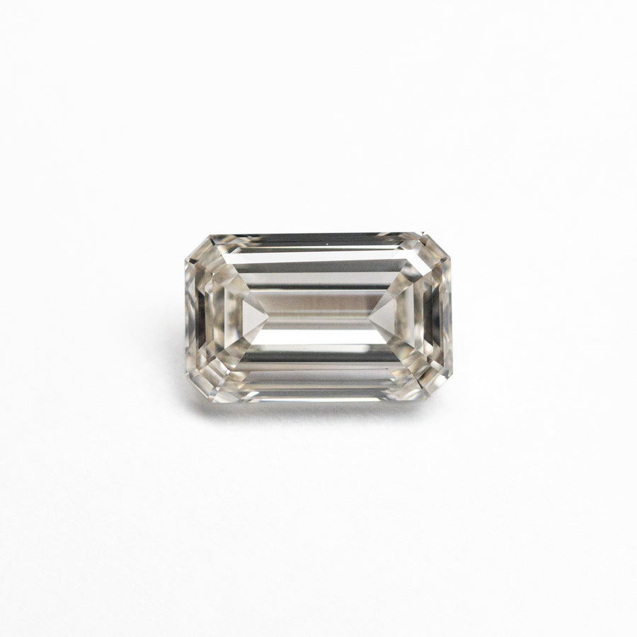 The 0.91ct 7.03x4.43x2.74mm VS2 C1 Cut Corner Rectangle Step Cut 24194-04 by East London jeweller Rachel Boston | Discover our collections of unique and timeless engagement rings, wedding rings, and modern fine jewellery. - Rachel Boston Jewellery