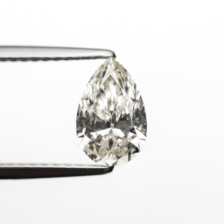 The 0.91ct 8.19x5.30x3.21mm VS2 C1 Pear Brilliant 24194-07 by East London jeweller Rachel Boston | Discover our collections of unique and timeless engagement rings, wedding rings, and modern fine jewellery. - Rachel Boston Jewellery