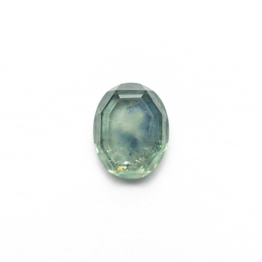 The 1.06ct 7.15x5.69x2.22mm Oval Portrait Cut Sapphire 24197-03 by East London jeweller Rachel Boston | Discover our collections of unique and timeless engagement rings, wedding rings, and modern fine jewellery. - Rachel Boston Jewellery