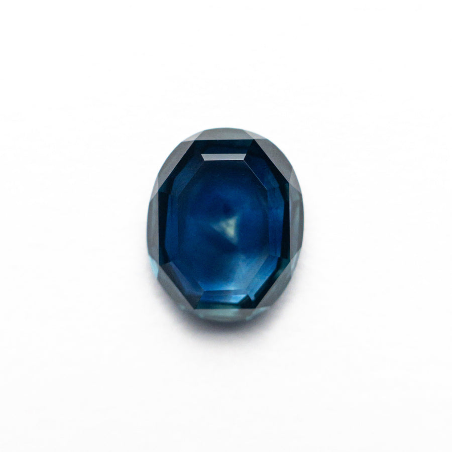 The 1.92ct 8.42x6.83x2.82mm Oval Portrait Cut Sapphire 24197-04 by East London jeweller Rachel Boston | Discover our collections of unique and timeless engagement rings, wedding rings, and modern fine jewellery. - Rachel Boston Jewellery