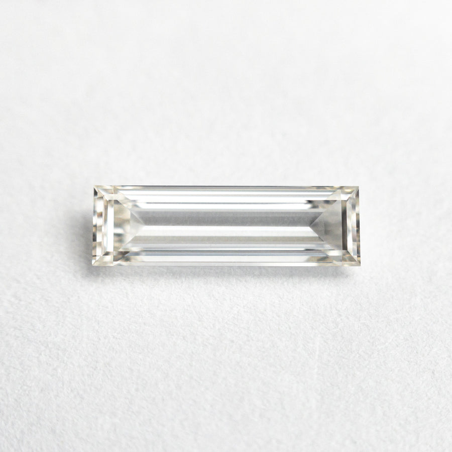 0.71ct 10.48x3.17x1.86mm GIA Internally Flawless I Baguette Step Cut 24302-01 - Rachel Boston Jewellery