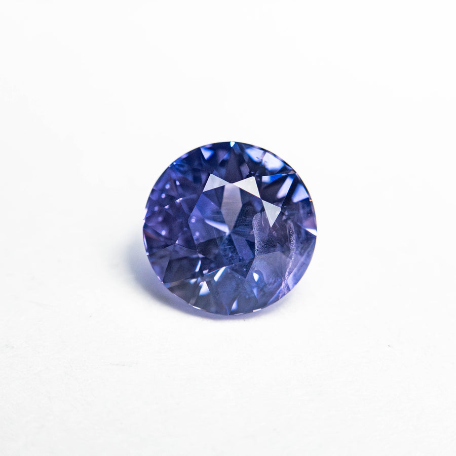 The 1.24ct 6.40x6.38x4.13mm Round Brilliant Sapphire 24367-01 by East London jeweller Rachel Boston | Discover our collections of unique and timeless engagement rings, wedding rings, and modern fine jewellery. - Rachel Boston Jewellery